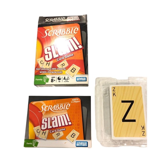 Game Bundle Dice & Card Games Scrabble Slam, Fish Or Cut Bait/Deer In Headlights - Picture 10 of 10